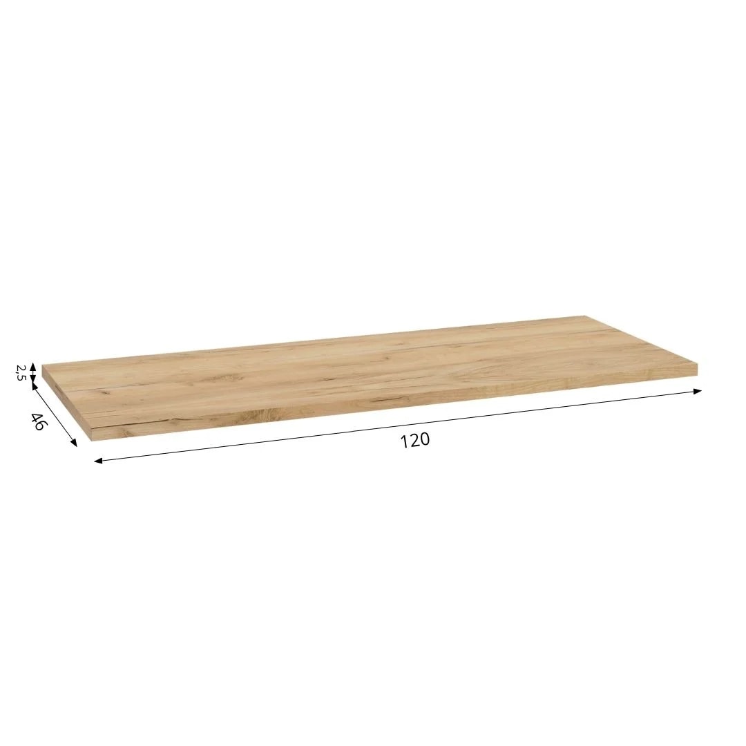 blat UNI F120-120x46-DĄB-ZŁOTY-WYMIARY.jpg