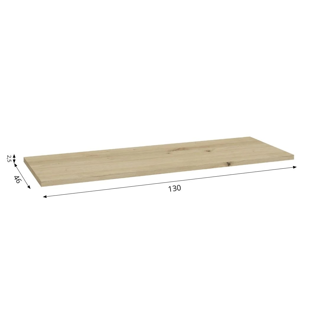 blat UNI F130-130x2,5-DĄB ARTISAN-WYMIARY.jpg