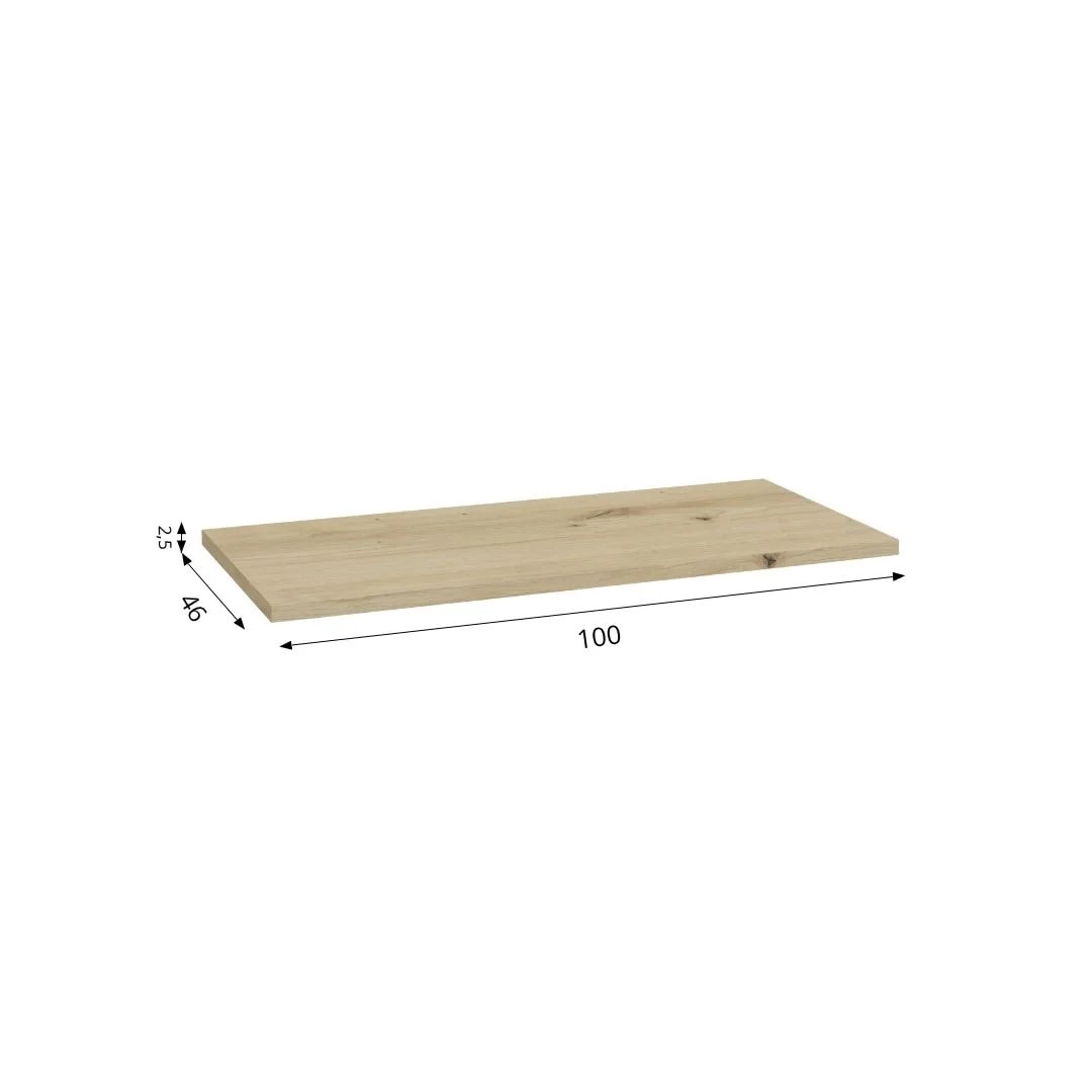 blat UNI F100-100x2,5-DĄB ARTISAN-wymiary.jpg