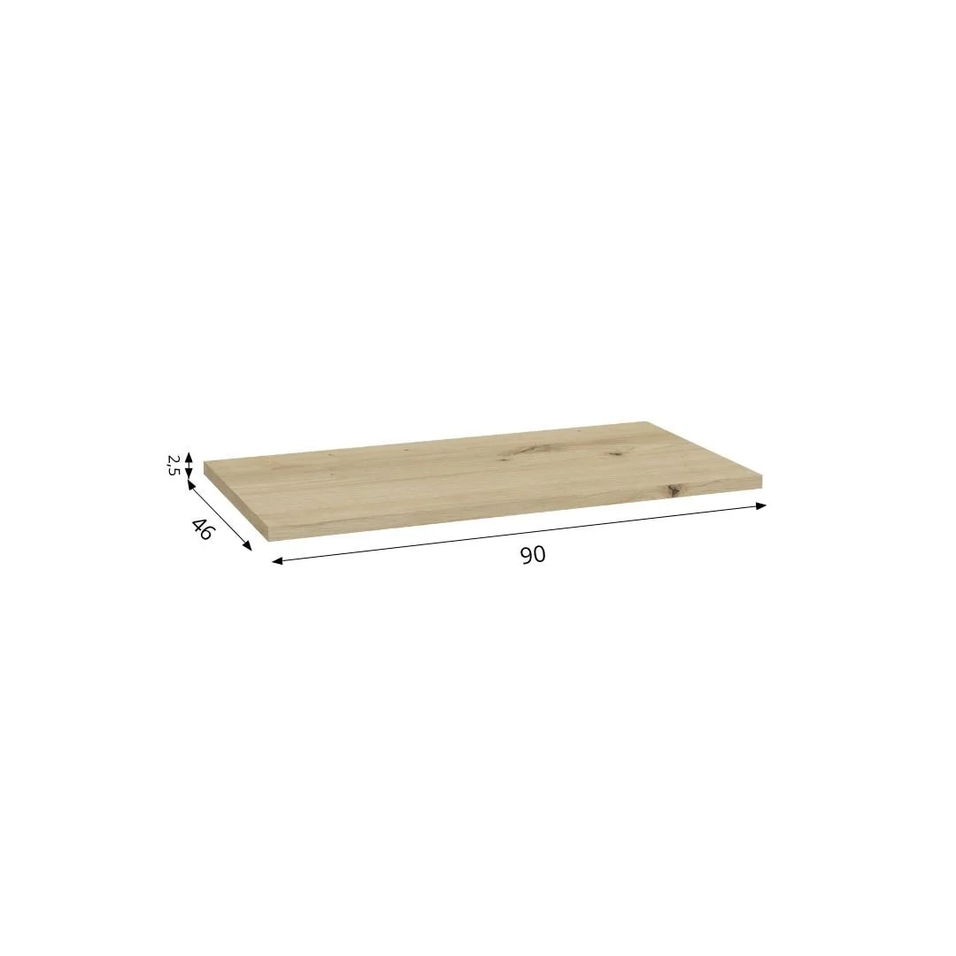 blat UNI F90-90x2,5-DĄB ARTISAN-wymiary.jpg